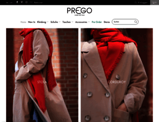 prego-online-shop.myshopify.com screenshot