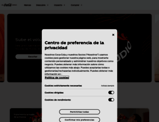 preguntasyrespuestas.coca-colamexico.com.mx screenshot