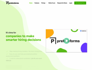 prehireforms.com screenshot