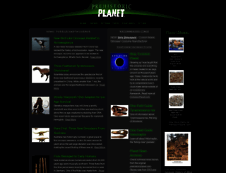 prehistoricplanet.com screenshot