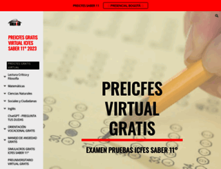 preicfes-gratis.com screenshot