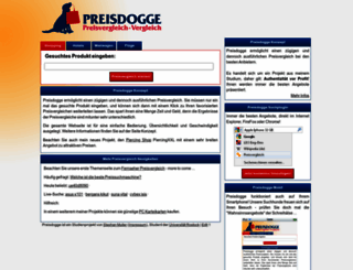 preisdogge.de screenshot