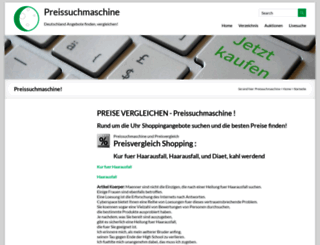 preisetief.com screenshot
