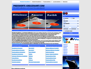 preiswerte-kreuzfahrt.com screenshot