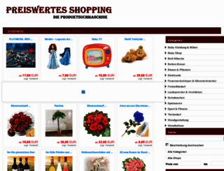 preiswertes-shopping.de screenshot