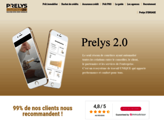 prelys-courtage.com screenshot