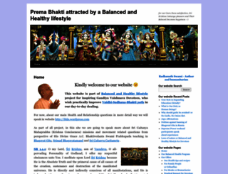 premabhakti.wordpress.com screenshot
