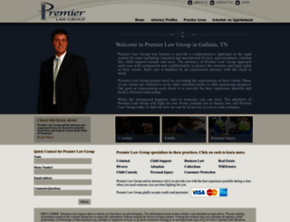 premier-law.com screenshot