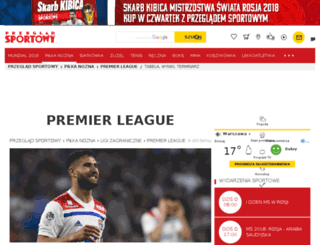 premier-league.przegladsportowy.pl screenshot