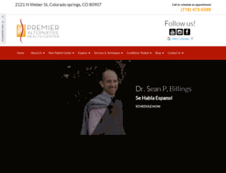 premieralternativehealth.com screenshot
