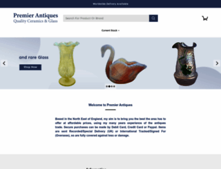 premierantiques.co.uk screenshot