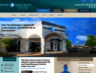 premiercancercenters.com screenshot