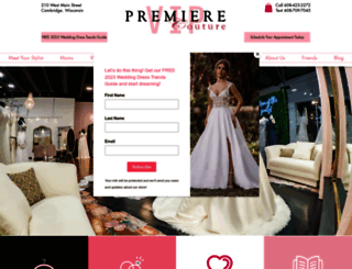 premierecouture.com screenshot