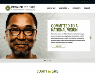 premiereyecare.net screenshot