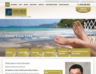 premierfootillinois.com screenshot