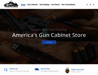 premierguncabinet.com screenshot