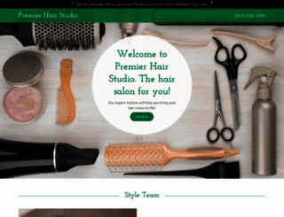 premierhairstudio.net screenshot