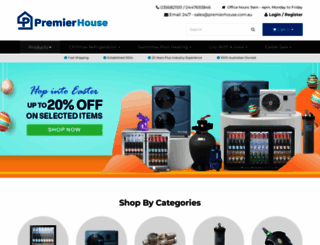 premierhouse.com.au screenshot
