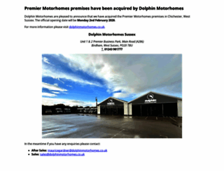 premiermotorhomes.uk screenshot