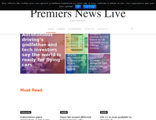 premiernewslive.com screenshot