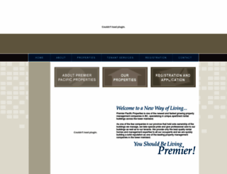 premierpacificproperties.com screenshot