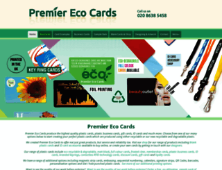 premierplasticcards.co.uk screenshot