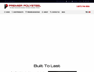 premierpolysteel.com screenshot