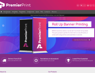 premierprint.co.uk screenshot