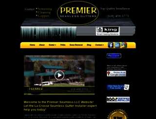 premierseamlessllc.com screenshot