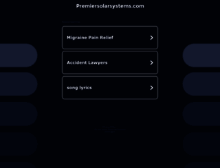 premiersolarsystems.com screenshot