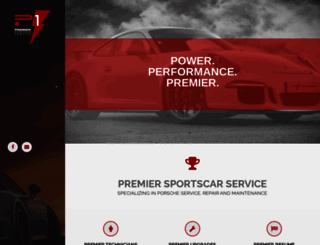 premiersportscarservice.com screenshot
