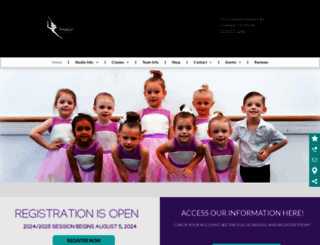 premiertumblinganddance.com screenshot