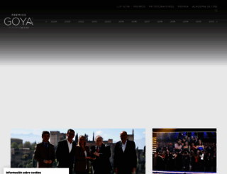 premiosgoya.com screenshot