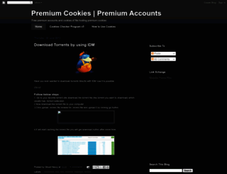 premium-cookiez.blogspot.com screenshot