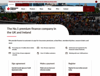 premium-credit.co.uk screenshot