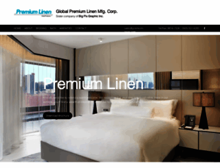 premium-linen.com screenshot