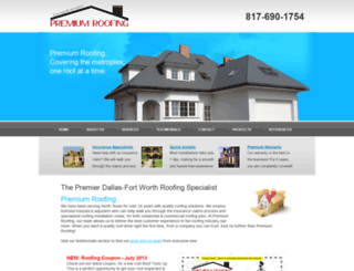 premium-roofing.com screenshot