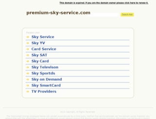 premium-sky-service.com screenshot