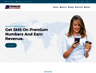 premium-sms-numbers.com screenshot