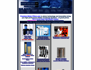 premium-water-filters.com screenshot