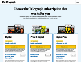 premium.telegraph.co.uk screenshot
