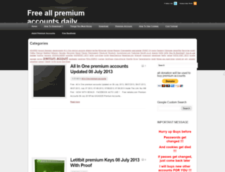 premiumaccounts2all.blogspot.in screenshot