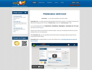 premiumax.net screenshot