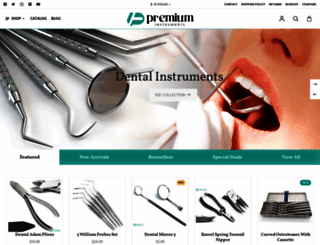premiuminstruments.net screenshot