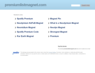 premiumlistmagnet.com screenshot