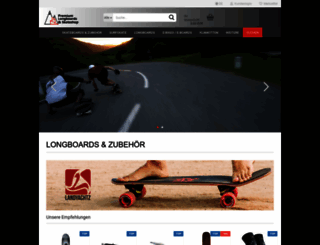 premiumlongboards.de screenshot