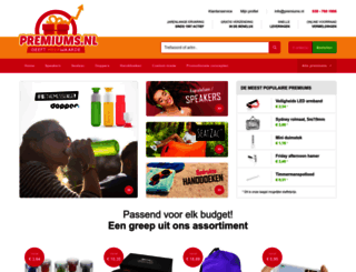 premiums.nl screenshot
