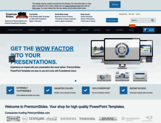 premiumslides.com screenshot