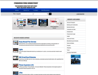 premiumwebdirectory.org screenshot