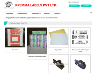 premmalabels.com screenshot